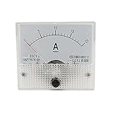 uxcell　アナログ電流計　いくつか取り付け部品　DC 0-20A　85C1-Aモデル