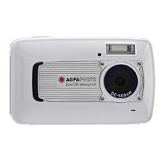 AgfaPhoto DC-600uw Ocean Digitalkamera (6 Megapixel, 4-fach digitaler Zoom, 6,4 cm (2,5 Zoll) Display, 2 bar wasserdicht 10 mtr) weiss