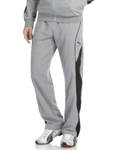 Puma Pants, Fleece Sweatpants Black L
