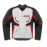 Icon Compound Leather Mesh Jacket