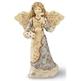 Big Save Pavilion Gift Company Elements 5-1/2-Inch Angel with Flower Basket, Sisters are a Gift