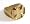 Silver-Gold Maltese Cross Men's Biker Signet Ring