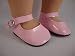Shiny Patent Pink Dress Shoes for the 18 Inch Doll Made for the American Girl Doll
