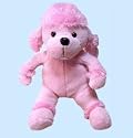 15" Pink Poodle Make Your Own *NO SEW* Stuffed Animal Kit w/ Backpack