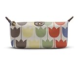 Apple & Bee Compact Cosmetic Case - Tulips