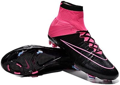MonicKruh Shoes Mens Mercurial Superfly FG Pink Football Soccer Boots Size US9.5