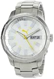 PUMA Men's PU102431004 Crown Metal Silver Watch