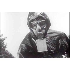 Historic Atomic & Hydrogen Bomb Civil Defense Films DVD: Old Biological & Chemical Warfare, Atomic Weapons & Gas Attack Disaster Videos