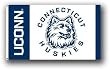 Connecticut Huskies - UConn 3 Ft. x 5 Ft. flag w/grommetts - NCAA