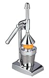 Large chrome hand juicer