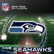 SEATTLE SEAHAWKS 2010 NFL Daily Desk 5" x 5" BOX CALENDAR