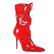 Pleaser Boots Women's MILAN-1018 4 1/2" Pointed-Toe Mid-Calf Boot