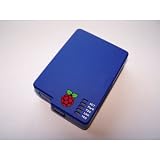 PCSL Brand - Cyntech BlueBerry Case for Raspberry Pi with adaptor to fit to VESA 100 Monitor, Case can be used without adaptor as desktop case or with supplied adapter on a VESA compatible monitor - Blueberry Colour