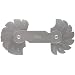 Starrett 272B Inch Reading Fillet or Radius Gauge, 9/32 - 33/64" Range, 1/64" Increment, 16 Leaves
