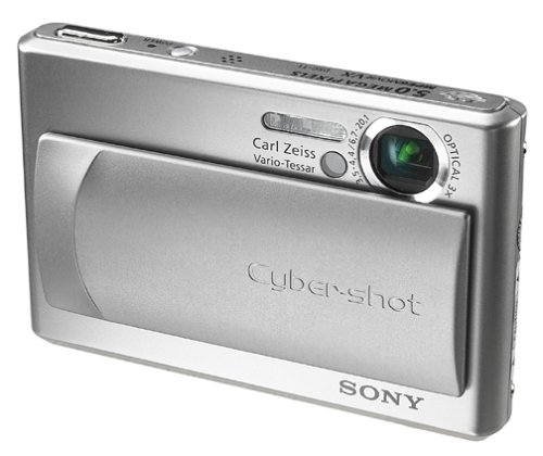 Sony Cybershot DSC-T1 5MP Digital Camera with 3x Optical Zoom
