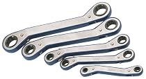 Draper Expert 39226 Ratchet Ring Spanners 5pc