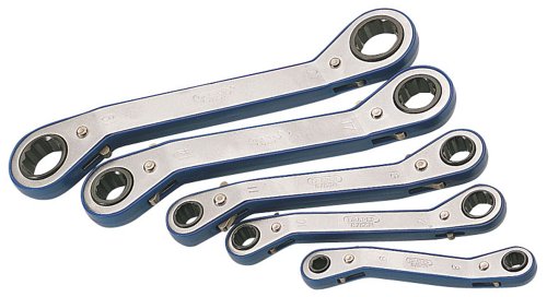 Draper Expert 39226 Ratchet Ring Spanners 5pc