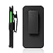 SHEENROAD Slide Case with Belt Clip Swivel Holster Stand Cover for Apple iPhone 5C