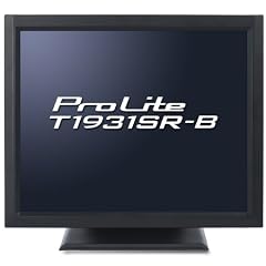 Iiyama ProLite T1931SR 48,3cm (19 Zoll) Touchscreen Monitor DVI-D (Kontrast dyn. 900:1, 5ms Reaktionszeit) wei�