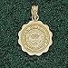 Anderson Jewelry Auburn Tigers Seal Gold Charm