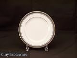 NORITAKE PIEDMONT PLATINUM 4334 BREAD & BUTTER PLATES