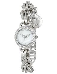 Game Time Womens COL-CHM-TEX Charm College Series University of Texas Collegiate 3-Hand Analog Watch