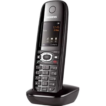 Gigaset C59H Téléphone sansfil DECT Mains libres Combiné supplémentaire Noir Gigaset C59H Téléphone sansfil DECT Mains libres Combiné supplémentaire Noir