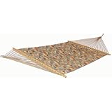 Pawleys Island Hideaway Collection Large Quick Dry Comfort DuraCord Fabric Hammock, Mountain Lodge