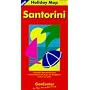 Santorini Holiday Map (GeoCenter Holiday Maps)