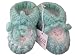 Handmade Baby Moccasins - Green Ocean (100% Hand-crocheted) [Apparel]
