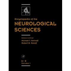 Encyclopedia of the Neurological Sciences, Four-Volume Set