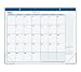 Upper Class Recycled Desk/Wall Calendar, 21 3/4-Inch x 17 1/8-Inch, Navy, 2011/2012 (TL24-17)