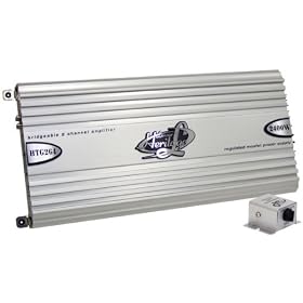 Lanzar HTG264 2 Channel 2400 Watts High Power MOSFET Amplifier **FREE GIFT WHEN YOU ORDER THIS ITEM FROM NEW IMAGE CAR HIFI**
