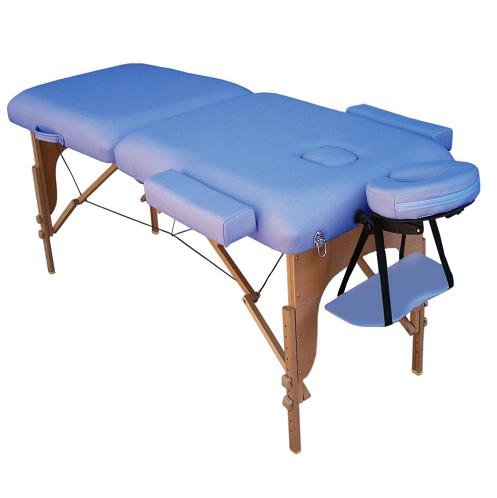 TM *LaMassa/BestBuys - $129.00 Massage Table Bed Spa Portable - Package (Includes FREE Carry Case, Massage DVD, And Spa Music CD #Pro2e (Blue)