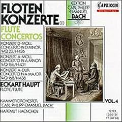 C.P.E. Bach: Flute Concertos, Vol.1