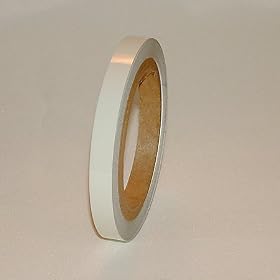 JVCC GLW Glow in the Dark Tape: 1/2 in. x 10 yds. (Luminescent Lime Green)