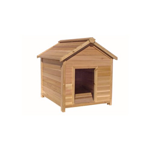 Premium Pet Products Simply Cedar Insulated Dog House, Large