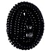 GE 25' Coil Cord - Black (86139)
