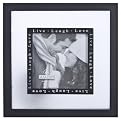 Live/Laugh/Love Frame - Black (4x4")