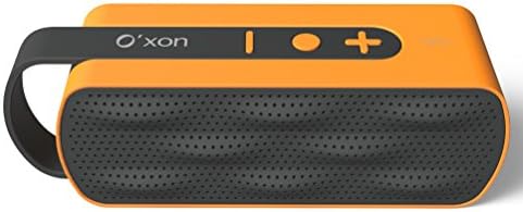 Uniox Strong Bass Portable Bluetooth NFC Wireless speaker Double HD Horn,Built-in Mic,Hands-Free Calling, Unique Appearance (Orange)