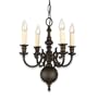 Royce Lighting RC2195/4ORB Stalton Four-Light Chandelier Oil Rubbed Bronze