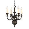 Royce Lighting RC2195/4ORB Stalton Four-Light Chandelier Oil Rubbed Bronze