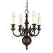 Search : Royce Lighting RC2195/4ORB Stalton Four-Light Chandelier Oil Rubbed Bronze