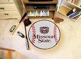 Missouri State Bears 29 Round Baseball Floor Mat (Rug)