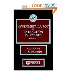 Hydrometallurgy in Extraction Processes: v. 1