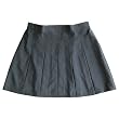 Wilson Black Microfiber Skirt Womens