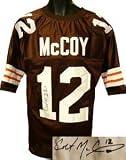 Colt McCoy Signed Cleveland Browns Prostyle Brown Jersey