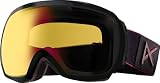 Anon Comrade Painted - Masque de snowboard homme - Black Emb/Red Solex