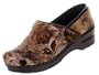Sanita Women's Professional Velour Clog,Green,38 EU (US Women's 7.5-8 M)
