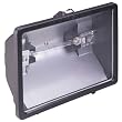 Globe Supra Lite 500-Watt Outdoor Halogen Flood Light, Black #60500